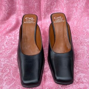 Carlo Rossetti black heels